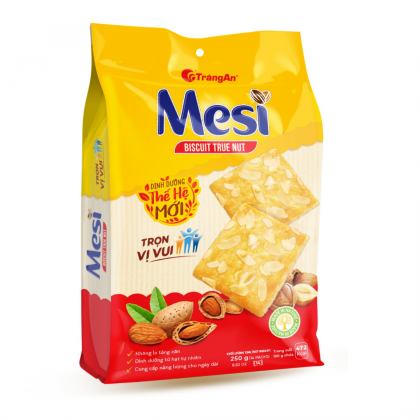 Túi bánh Mesi true Nut 105g